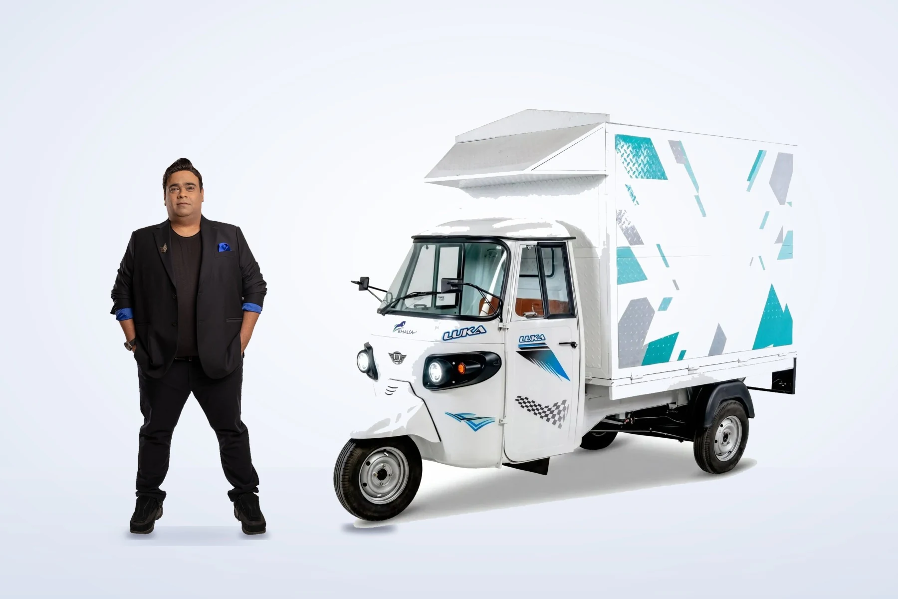 Kiku Sharda with the Luka Trimax