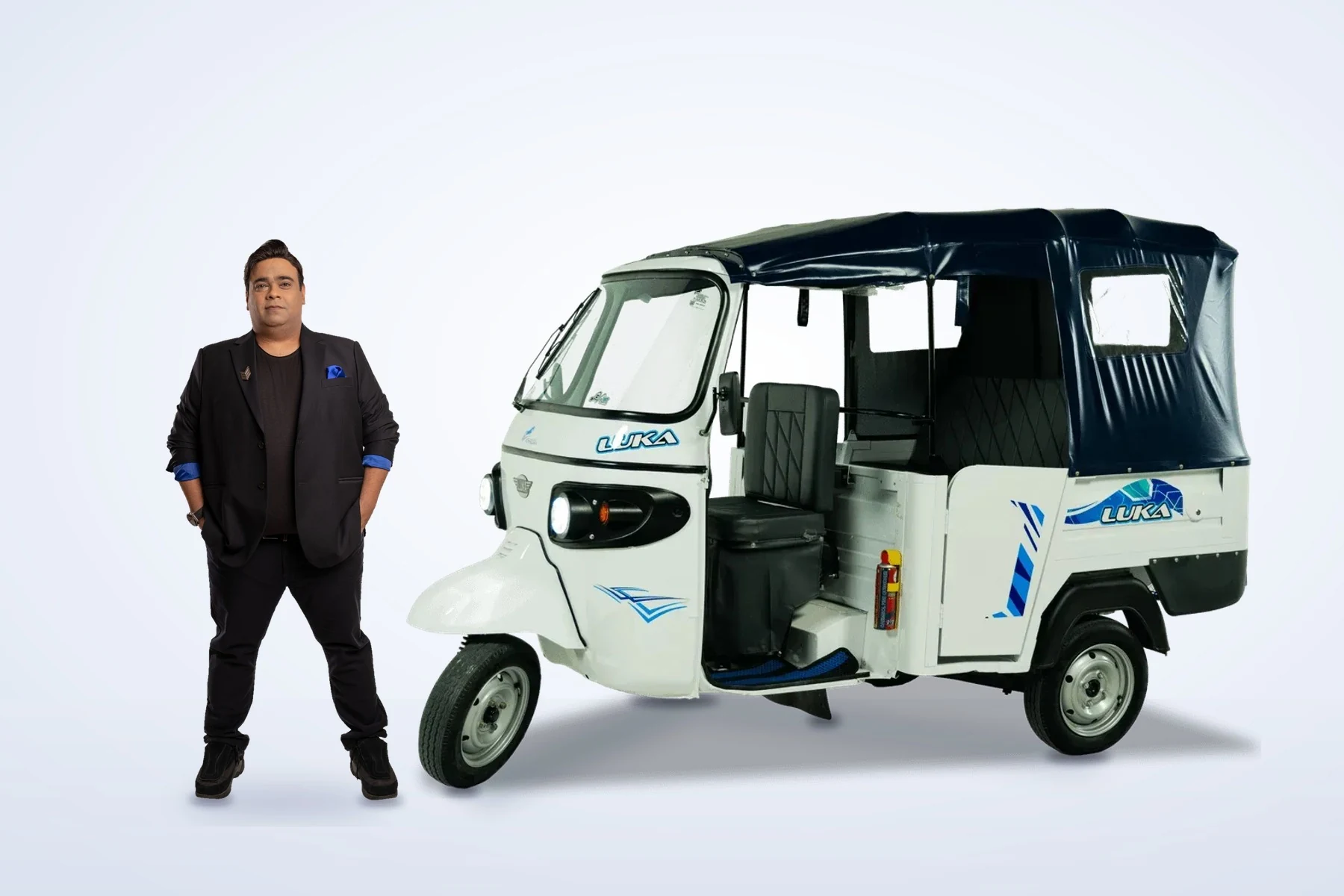 Kiku Sharda with the Luka XL
